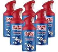 Slush Puppie Room Spray, Blue Raspberry, Strawberry Kiwi and Lemon & Lime Scents, 250ml, 6 Pack (Blue Raspberry)