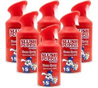 Slush Puppie Room Spray, Blue Raspberry, Strawberry Kiwi and Lemon & Lime Scents, 250ml, 6 Pack (Strawberry Kiwi)