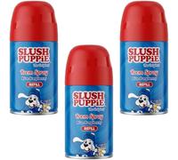 Slush Puppie Room Spray Refill, Blue Raspberry, Strawberry Kiwi and Lemon & Lime, 250ml, 3 Pack (Blue Raspberry)