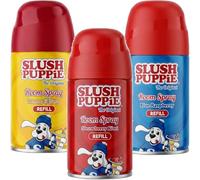 Slush Puppie Room Spray Refill, Blue Raspberry, Strawberry Kiwi and Lemon & Lime, 250ml, 3 Pack (Mix)