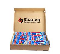 Slush Puppie The Original Squeezee Freeze Pops 2 in 1 - 8 x 75ml Assorted Flavours (Cherry, Lemon & Lime, Strawberry, Blue Raspberry) - Vegan & Gluten Free (6 Packs)