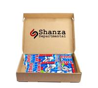 Slush Puppie The Original Squeezee Freeze Pops 2 in 1 - 8 x 75ml Assorted Flavours (Cherry, Lemon & Lime, Strawberry, Blue Raspberry) - Vegan & Gluten Free - Pack of 3