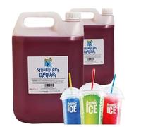 Slush syrup 2x5L - Atomic Ice Strawberry Daiquiri, naturally flavoured and Coloured mocktail, cocktail slush syrup