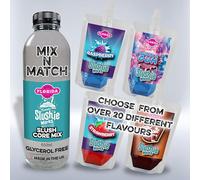 Slush Syrup Compatible With Ninja Slushi Machine - Mix n Match Slushie Flavour pack, Choose from Classic, Retro, Berry Bliss and Sour flavours (Chose your own 4 Pack Mixed Flavour Pack)
