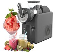 Slushie Machine 1.8L 150W 5-in-1 No Ice Self-Cleaning with 5 Preset Programs Quick Cooling for Slush, Cocktail, Milkshake and More, Ergonomic Design