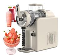 Slushie Machine 1.8L 150W 5-in-1 No Ice Self-Cleaning with 5 Preset Programs Quick Cooling for Slush, Cocktail, Milkshake and More, Ergonomic Design