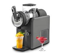 Slushie Machine,1.8L/60Oz Drink & Slushie Machine,5-In-1 Slushy Machine-No Ice/Self-Cleaning 360° Rotation/Quick Cooling-For Slush,Cocktail,Frappé,Milkshake,Wine,Ergonomic Design(Black)