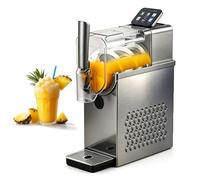 Slushie Machine 2.3L for Home, No Ice Needed Smoothie Maker with 360° Mixing, LED Touch Panel for Milkshake, Margarita, Sorbet & Soft Ice Cream