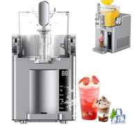 Slushie Machine - 2-in-1 Frozen Drink and Soft Serve Ice Cream Maker, 2000ml Capacity, 5 Preset Modes, 15min Fast Cooling, No Ice Needed for Smoothies and Cocktails