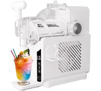 Slushie Machine, 2L Automatic Drink Maker with 5 Preset Settings, Self-Cleaning, No Ice Rapid Cooling for Milkshakes, Margaritas, Smoothies, Frappes