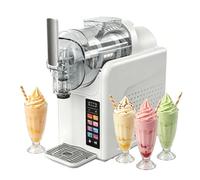 Slushie Machine 68oz, No-Ice Needed Drink Maker with 6 Presets, LED Display, Self-Cleaning, Adjustable Temperature for Margaritas, Frappes, Smoothies