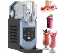 Slushie Machine and Soft Serve Ice Cream Maker - No Ice Required, One-Touch Operation for Smoothies, Milkshakes & Frozen Drinks