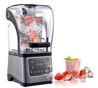 Slushie Machine Blender, 1.6L Commercial Smoothie Maker, Silent Operation, Ideal for Cocktails, Iced Tea, and Coffee