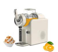 Slushie Machine - F-Rozen Drink Maker with Drops to 0° in 30 Seconds,No Noise,No Ice Needed, 360° Mixing,Ice Cream & Smoothie Machine for Margaritas, Frappés (16.88 * 7.5 * 15.7 in,white)