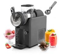 Slushie Machine, Home Maker with 360° Rotation, LED Display, Self-Cleaning, 5 Presets, No Ice Needed, Fast Cooling Soft Serve, Ideal for Home and Commercial Use