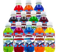 Slushie Syrup Party Pack | Works with Slush Puppie-puppy, ninja slushi & Snow Cone Machines | Shaved Ice, Slushy & Frozen Drink Mix -No Glycerol, Artificial Sweeteners, or any unnecessary additives
