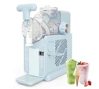 Slushy and Ice Cream Maker - 6-in-1 Frozen Drink Machine for Margaritas, Frappés, Milkshakes, and More