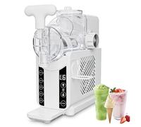 Slushy and Ice Cream Maker, No Ice Needed Frozen Drink Maker with Multi-functional 6-in-1, Slushy Cold Drink Machine for Margaritas, Frappés, Milkshakes, Milk Tea Shops, Bars, Street Stalls