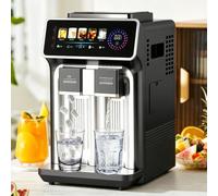Slushy Machine For Home, Slushy Maker For Home, Smoothie Machine, 5 Operating Modes, Safe And Easy To Use, Ice Making, Crushing, And Chilled Water, For Frozens Margaritas, Frappes, And Slushies