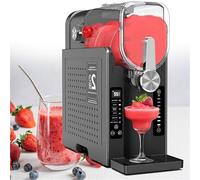 Slushy Machine with LED Display Professional Frozens Drink Maker No Ice Needed-One-Touch Reservation & 6 Pre-Set Programs for Frozens Margaritas