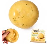 Slushy Potato Squishy, Zero Bounce Back Potato Stress Ball, Realistic Slush Potatos Shaped Squishies Stress Ball, Mashed Skin Soft Filled Squeeze Relaxing Fidget for Adults