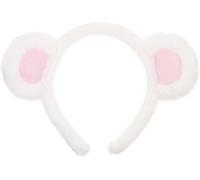 Sluswallow 1Pc White Cute Bear Ears Headband for Cosplay,Parties,and Versatile Costume Accessory,Hats and Caps,Headbands,Women's Fashion Headbands,Women's Headbands,Beauty Accessories
