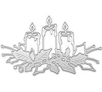Sluswallow Die-Cut Metal Embossing Die Cuts Art Stencils Templates for Card Making Wall Door DIY Decoration