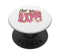 Slut For Renee Rapp Groovy Sarcastic Funny Saying Men Women PopSockets Adhesive PopGrip