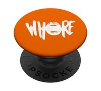 Slut Whore Vintage Woman Sexy Adult T-Shirt Humour Funny PopSockets Adhesive PopGrip