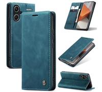 SLWYF Compatible with Xiaomi Redmi Note 13 Pro Plus 5G Case, Leather Wallet Case, Flip Wallet Leather Case with Card Slot Kickstand Phone Cases Cover for Xiaomi Redmi Note 13 Pro Plus 5G - Bluegreen