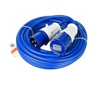 SLx 14m 240V 16A Extension Lead - Heavy Duty Outdoor Cable (2.5mm²), IP44 Rated, for Construction, Garage, Caravan, Motorhome & Campsite Use