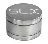 SLX 62 mm Spice/Herb and Tobacco Grinders, Metal, Silver, 6.2 x 6.2 x 3.6 cm