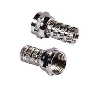 Slx F-Type Silver F Connector, Pack Of 4