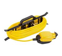 SLx Outdoor Extension Lead 15m, Garden Outside Extension Cable Weatherproof Socket “H” Frame Cord Plug for Outdoor Power