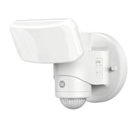SLx Outdoor Security Light with PIR Motion Sensor, 2000 Lumen LED Floodlight, Mains Powered, IP65 Weatherproof, 240° Auto Tracking Robotic Sensor White