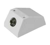 Slx Single Coaxial Socket Gloss White