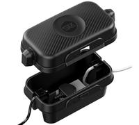 SLx Small Weatherproof Outdoor Electrical Box for Christmas Lights, Extension Leads, Reels, Transformers, Fuse Box Cover, IP56 Water-Resistant Certified, Silicone Mould Small Box 29.5 x 11 x 15.5cm