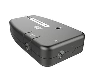 SLx TV Signal Booster Aerial Amplifier, 1 Way Signal Distribution Amplifier with Coax Connections, 4G & 5G Filtering, Indoor TV Aerial, HD & 4K TV/FM/DAB & Freeview, Variable Gain Control
