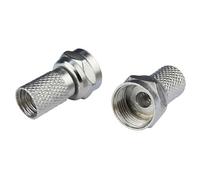 Slx Twist On F-Type F Connector, Pack Of 10