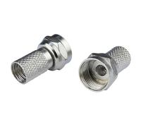 Slx Twist On F-Type F Connector, Pack Of 2