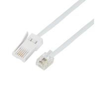 Slx White Telephone Cable, 3M