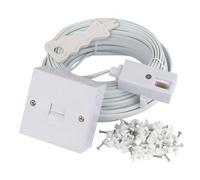 Slx White Telephone Extension Kit, 20M