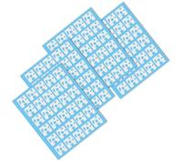 SLXLYH 120Pcs Pad for Mechanical Keyboards PCB Switches Pad Stickers Foam Materials Gaskets Improve BM60 BM65 BM68(White)