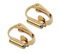 SLXLYH 2Pcs Earring Converter with Comfort Earring Pads Turn Pierced Earrings Into Clip-On No-Pierced Jewelry Findings