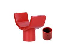 SLXLYH Adjustable Bottle Jacking Adapter with Steel Sleeve for 1.97 Inch Jacking Seat Vehicle Maintenance Emergencies Roadside Assistance Heavy Duty Alloy Steel Adapter