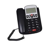 SLXLYH Classical Desk Phone Home Telephone For Hotels And Business Offices Easy To Use Double Hole Connection Caller Display