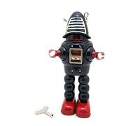 SLXLYH Clockwork Toy Robot Figure Table Wind-up Spring Iron Statue Birthday Gift Boy Girl Party Pub Ornament Clockwork Toy Clockwork Toys