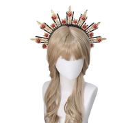 SLXLYH Crowns Headband Craft Making Kits Mother God Costume Headband Sun Lady Hairband Female Tiaras Crownpiece(Ts85A3)