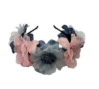 SLXLYH Daisies Flower Headbands Women Bridal Wedding Hair Hoop Simulation Rose Hairhoop for Daily Wear and Special Occasion(3)