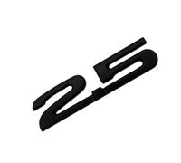 SLXLYH Decorative Rear Trunk Badge Sticker Automotive Accessory 3D ABS 2.0 2.5 Shaped Car Easy Installation